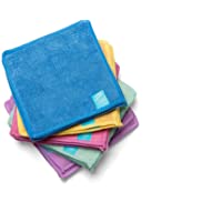 Los mejores  - Cheeky Wipes – 25 toallitas de microfibra lavables para bebé- 15 x 15 cm- pack de colores variados- extrasuaves y…